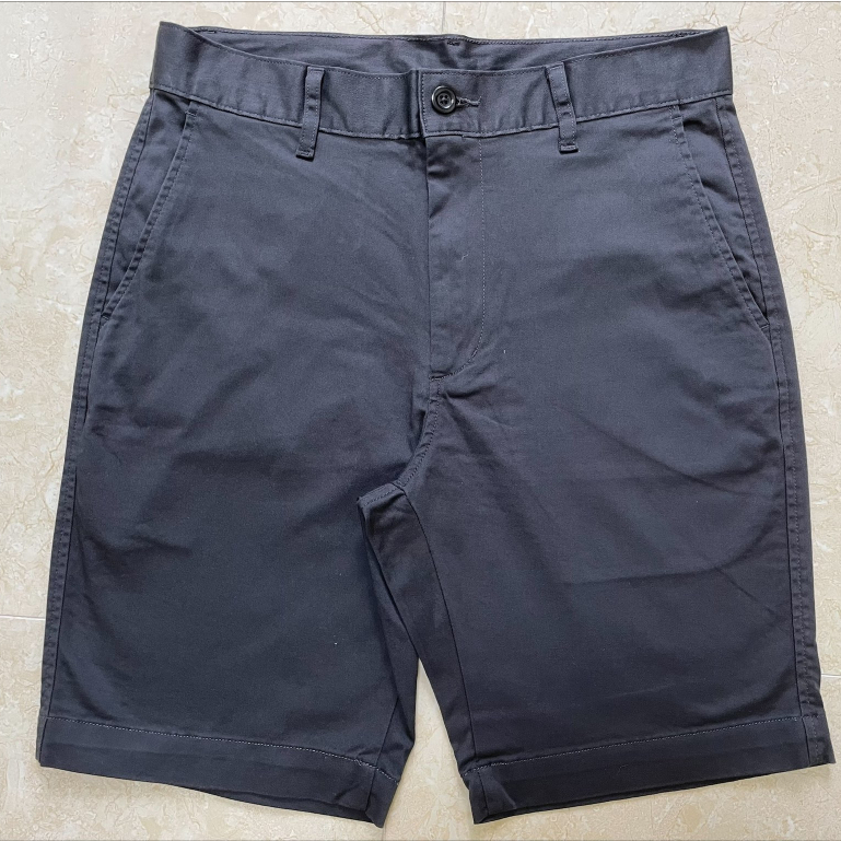 Short Nam uni xuất dư vải kaki co giãn nhẹ
