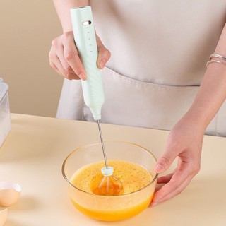 Máy đánh trứng, pha sữa, cà phê đa năng sạc điện 3 tốc độ-[#923]