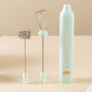 Máy đánh trứng, pha sữa, cà phê đa năng sạc điện 3 tốc độ-[#923]