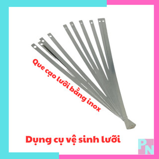 Que cạo lưỡi inox dụng cụ vệ sinh lưỡi dụng cụ vệ sinh răng miệng