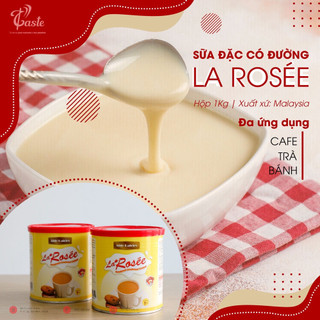 Hộp 1kg sữa đặc nguyên kem cao cấp La Rosée Malaysia
