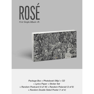 Album solo rosé - r - chính hãng nguyên seal