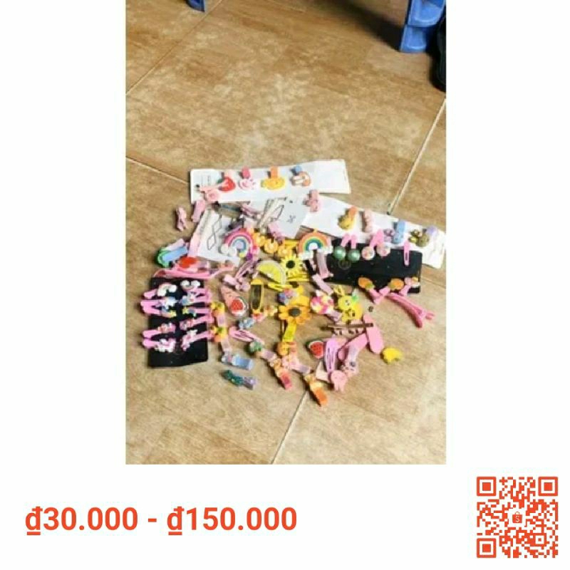 kẹp tóc dễ thương cho bé gái