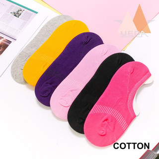 Tất lười nữ [ Made in VietNam ] Vớ hài nữ màu trơn basic thời trang, sợi cotton thoáng mát