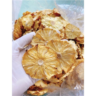 Dứa sấy khô thượng hạng 200gr, khóm sấy detox da, quả thơm sấy