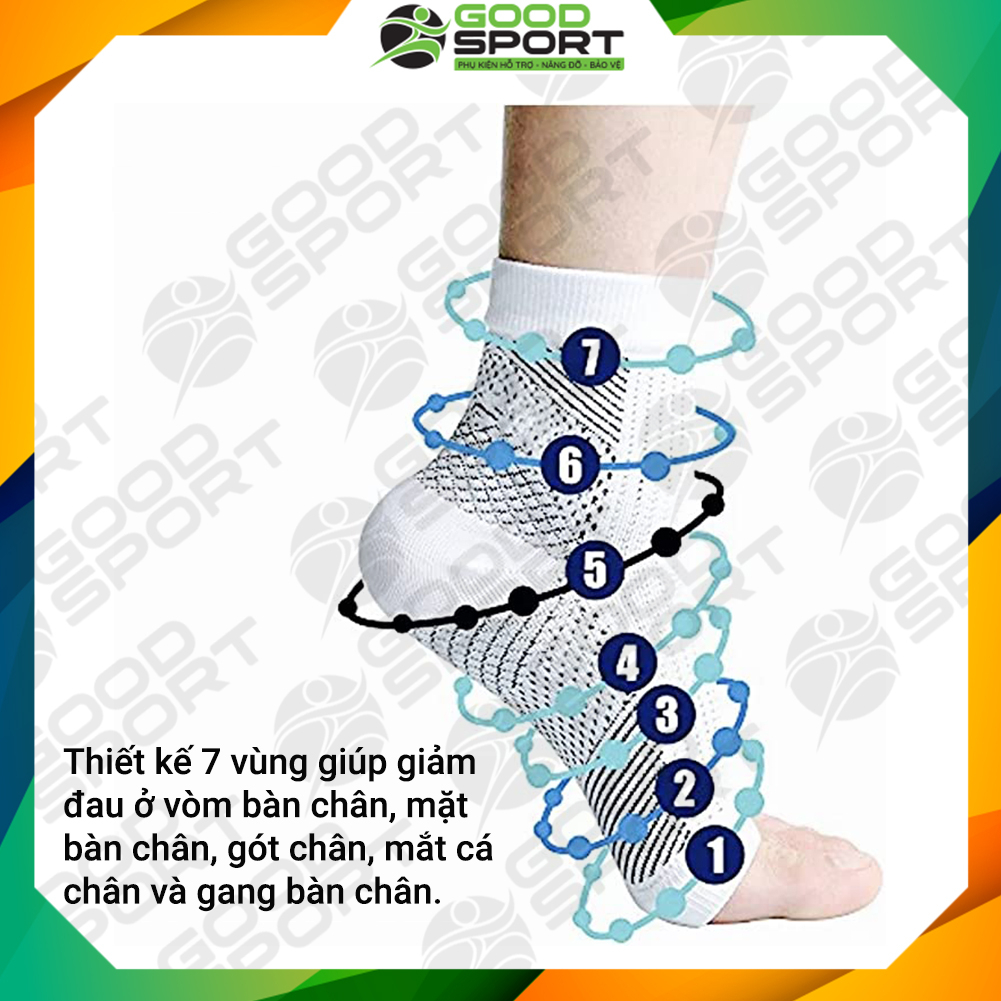 Vớ Nén Mắt Cá Chân Chống Giãn Tĩnh Mạch Dùng Cho Các Hoạt Động Vận Động #39