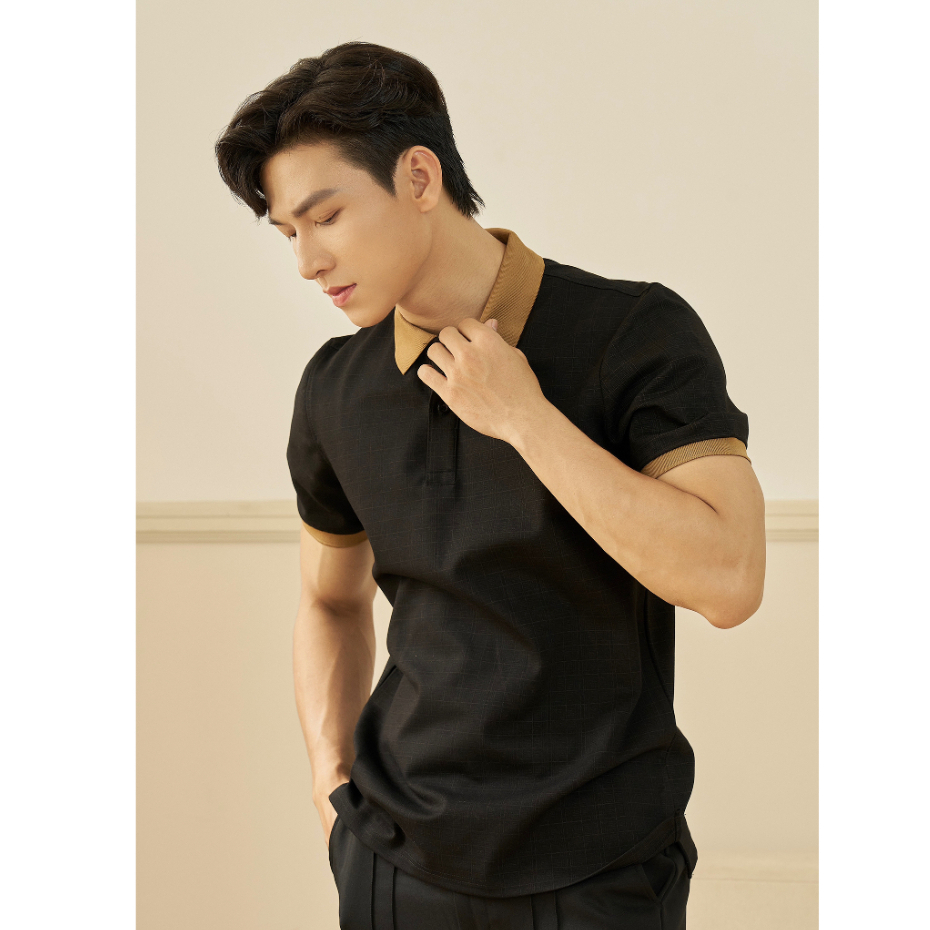 Áo Thun Polo Nam Cổ Bẻ Vải Cotton Jacquard Dệt Kim Xuất Xịn Chuẩn Form Sang Trọng ,Thanh Lịch Thương Hiệu Mr Twins