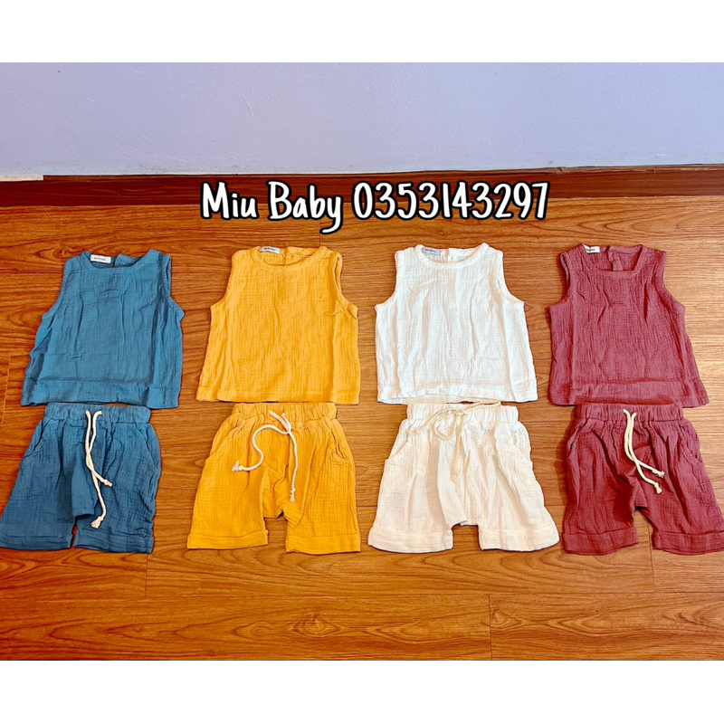 Set đũi 4 màu xuat du bé trai bé gái siêu xinh