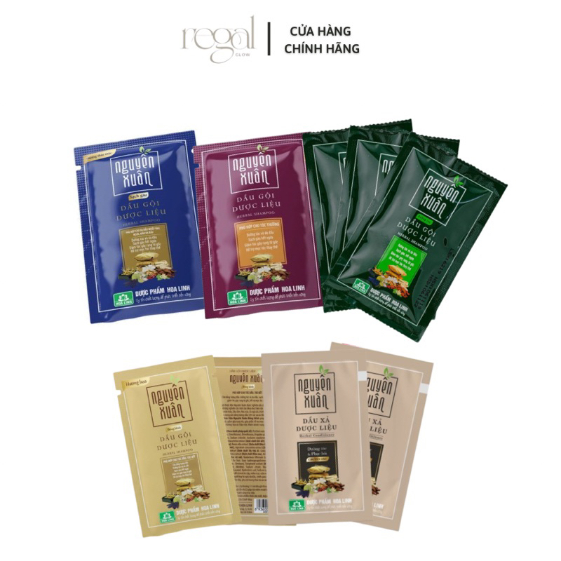 Dầu Gội, Dầu Xả Dược Liệu Nguyên Xuân Đủ Loại