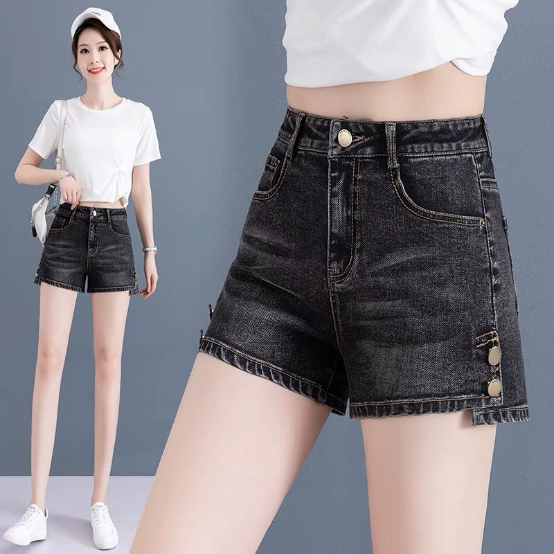 Quần Đùi Jeans Nữ Cạp Cao 🔥 FREESHIP 🔥 Quần Short Denim
