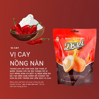 Trứng gà ăn liền devi combo 5 quả
