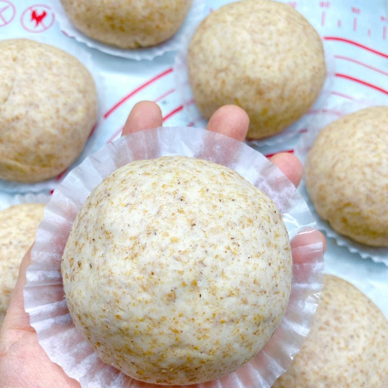 500g Bột BÁNH BAO nguyên cám ăn kiêng giảm cân Eatclean (có sẵn men nở)