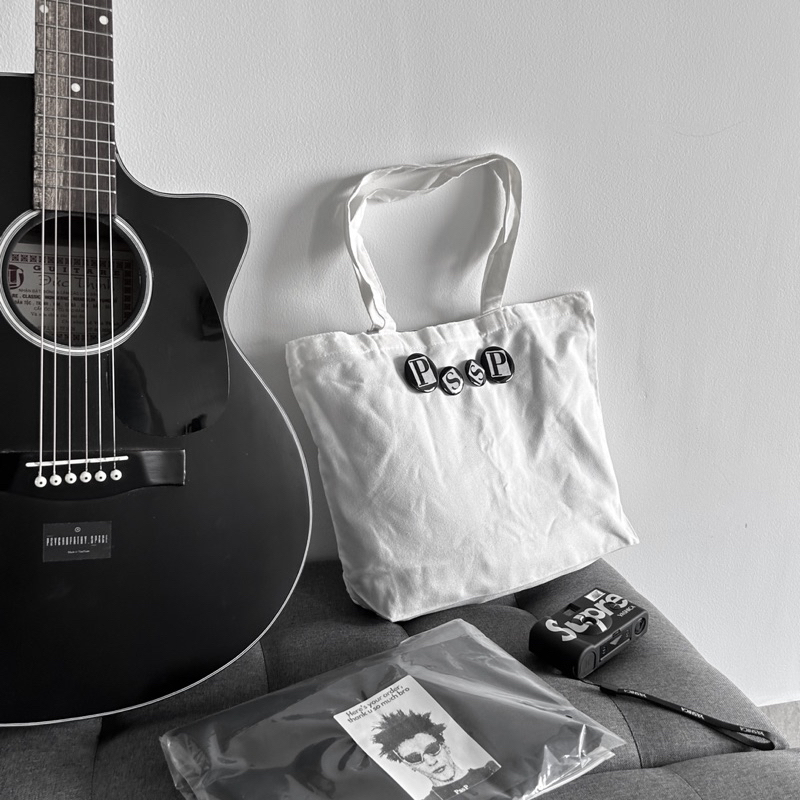 [ Túi TOTE trắng _ TOTEBAG _ PssP.studio ]