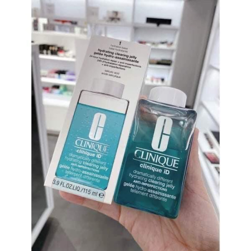 Gel Dưỡng Cấp Nước. Cấp Ẩm & Se Khít Lỗ Chân Lông Clinique iD Dramatically Different Hydrating Clearing Jelly 115