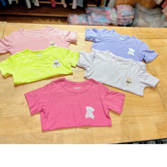 Bộ hè gấu bé trai bé gái old. navi vải siêu mềm mại sz 1-6Y satsunkid