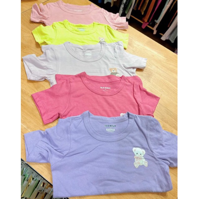 Bộ hè gấu bé trai bé gái old. navi vải siêu mềm mại sz 1-6Y satsunkid