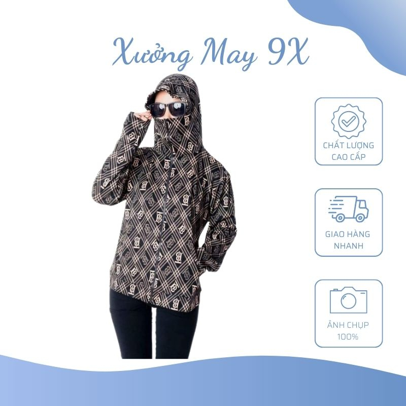 Áo Chống Nắng Nam Nữ In Họa Tiết Vải Umi Cao Cấp Thoáng Mát, Chống tia UV