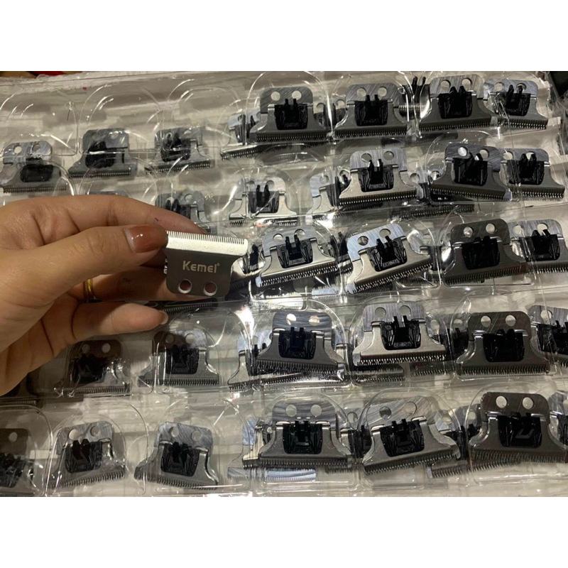 Lưỡi tông đơ chấn viền kemei mài chuốt