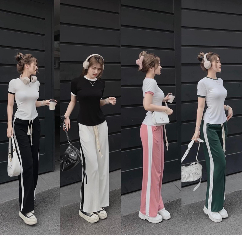 Set thun len tăm M-Chou zip tàu thể thao