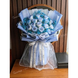 Bó hoa baby khô SIÊU TO ĐẸP [đảm bảo ảnh thật]