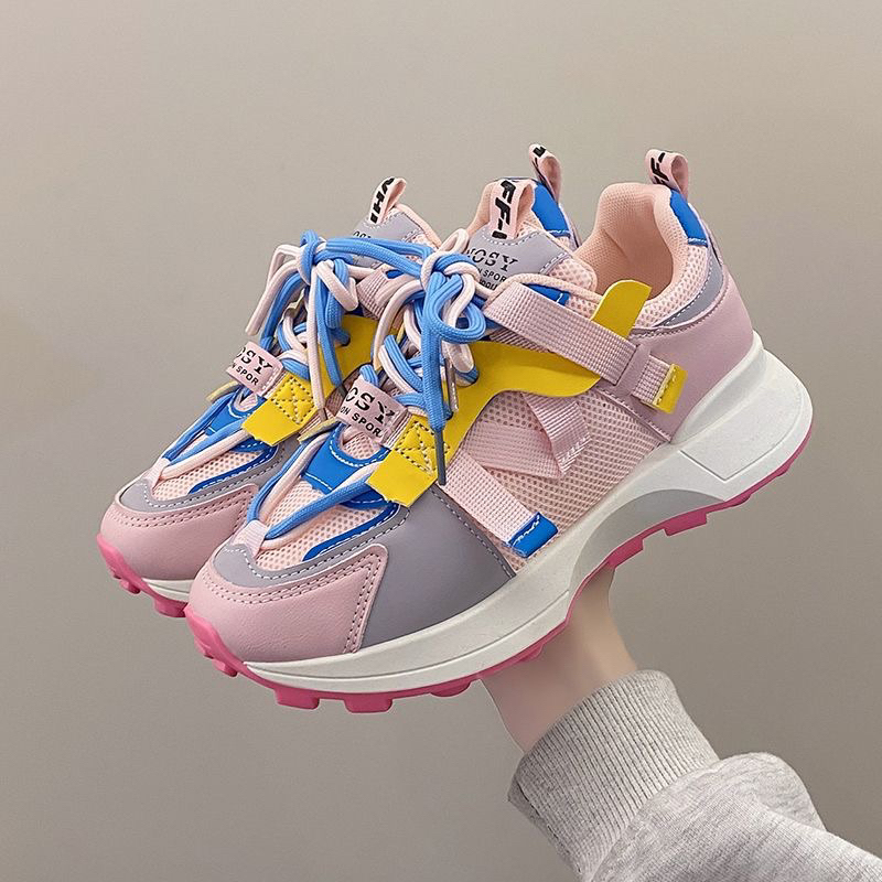 Giày thể thao nữ đế cao su non đúc nguyên phom