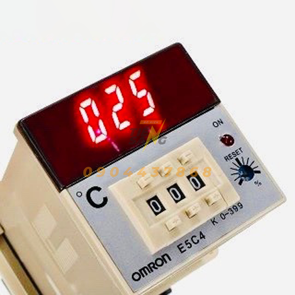 Đồng hồ nhiệt bộ điều khiển nhiệt độ E5C4 220VAC