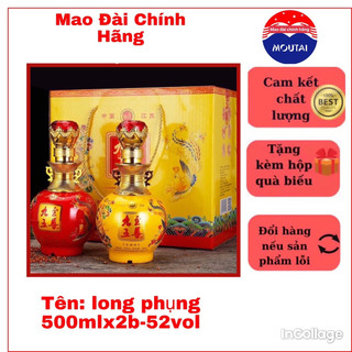 Mao đài long phụng 2 bình