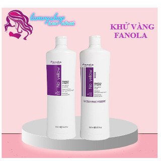 [CHÍNH HÃNG] DẦU GỘI KHỬ ÁNH SẮC VÀNG NOYELLOW FANOLA 1000ML