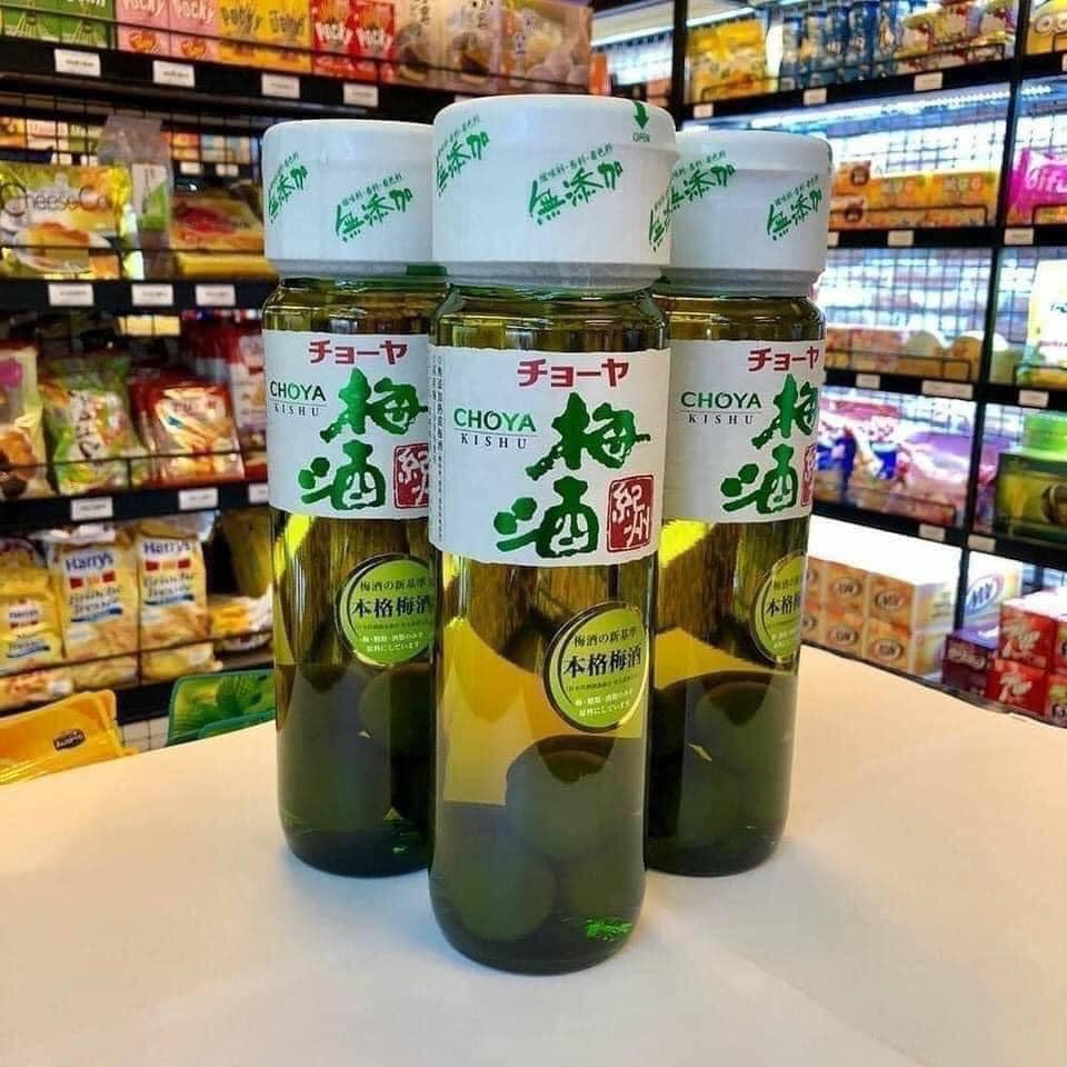 Nước mơ xanh Choya Nhật Bản chai 720ml