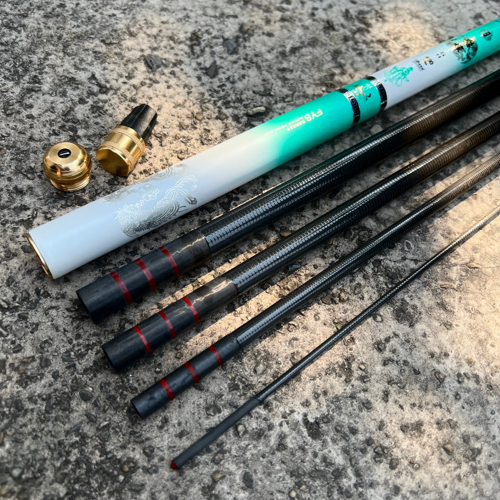 Cần Câu ĐIÊU THUYỀN 6H Chuyên Câu Đơn Câu Đài Tặng Kèm Ngọn Phụ