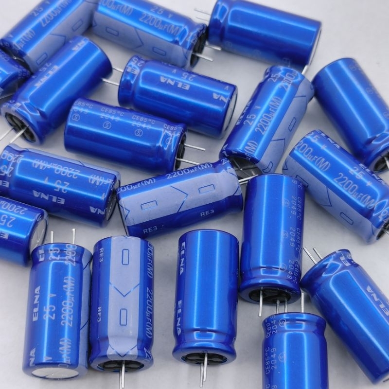 Tụ 25v 2200uF Elna RE3