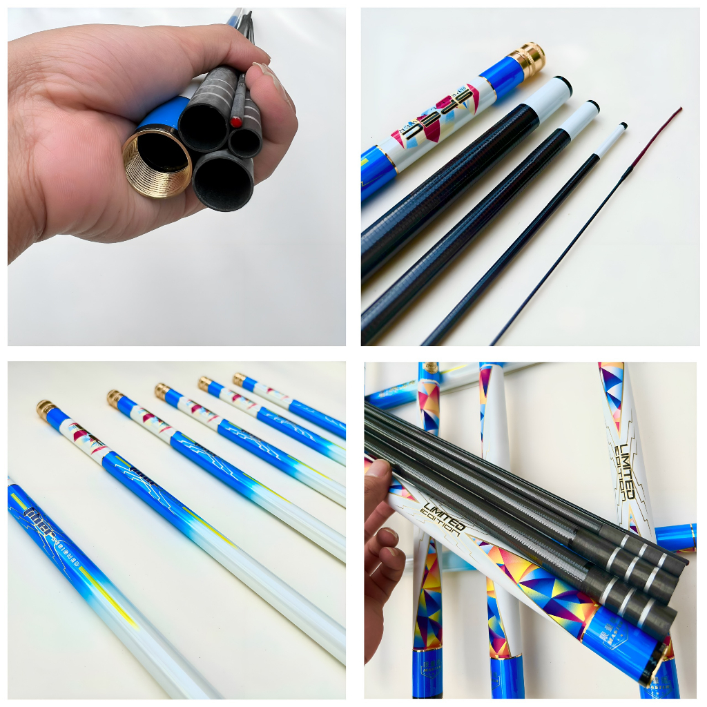 Cần Câu Phong Lôi Thiên Vũ 5H Chuyên Câu Đơn Câu Đài Tặng Kèm Ngọn Phụ