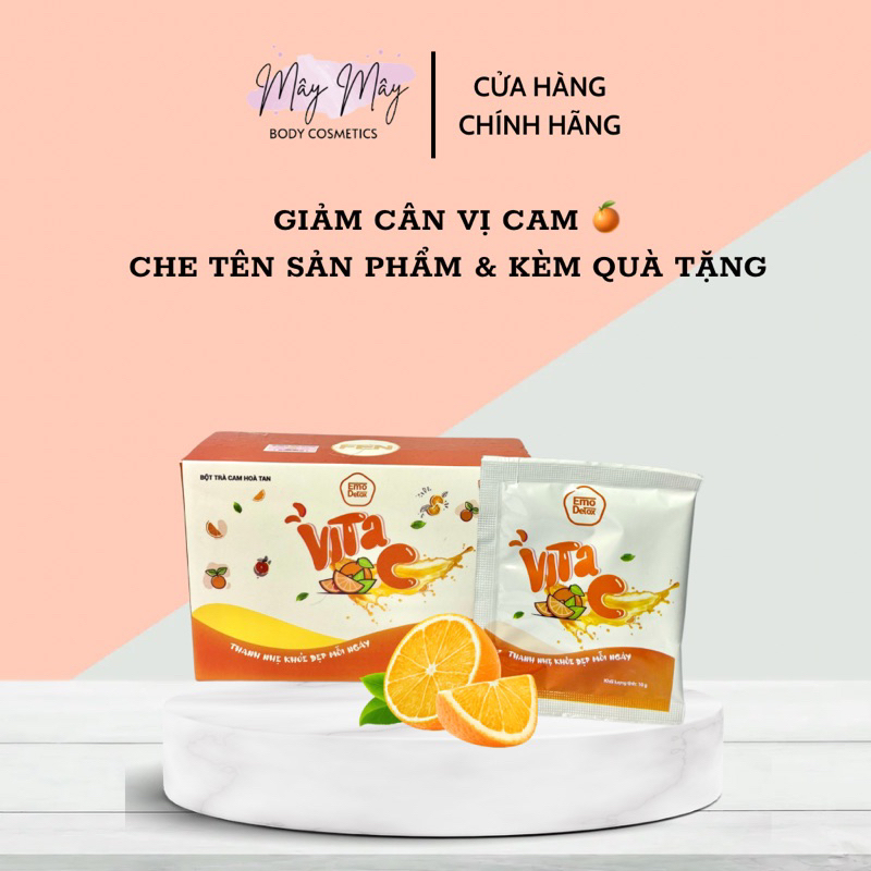 DETOX EMO VITA C GIẢM CÂN CHÍNH HÃNG 100%/ giam mo an toan, hieu qua