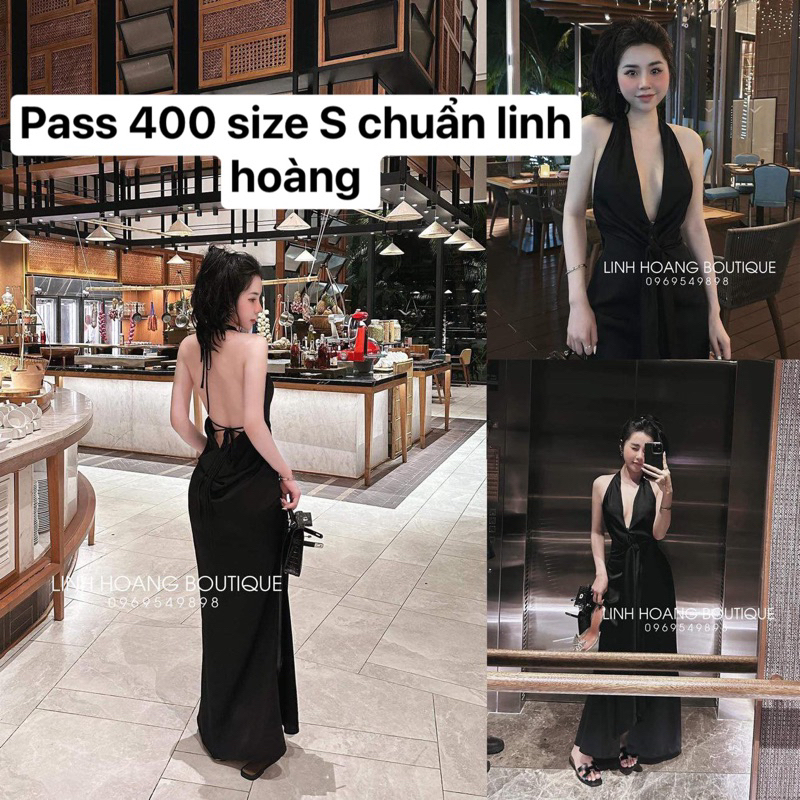 Đầm khoét ngực linh hoàng boutique