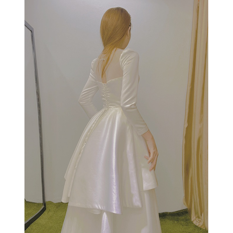 Đầm cô dâu - váy cưới đi bàn cô dâu - đầm thiết kế cao cấp - weddingdress