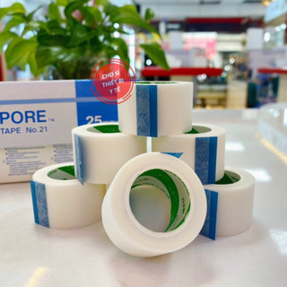 Băng keo cuộn y tế Nhật Bản Nichipore 25mmx6m