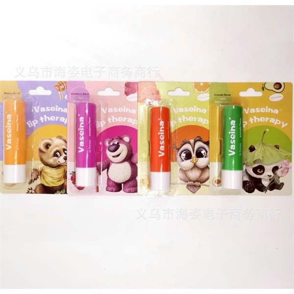 Son dưỡng vaseline gấu dang thỏi