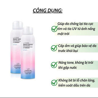 Xịt chống nắng dạng xịt lifusha (chai)