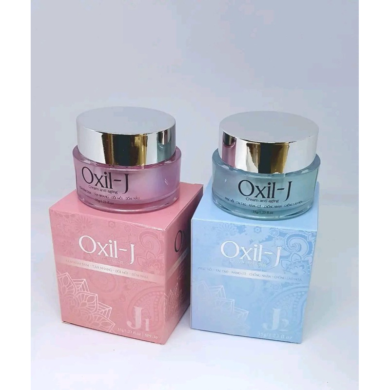 KEM PHỤC HỒI, TÁI TẠO, TRẮNG DA, CHỐNG NẮNG, GIÁM NÁM, MỜ THÂM OXIL-J