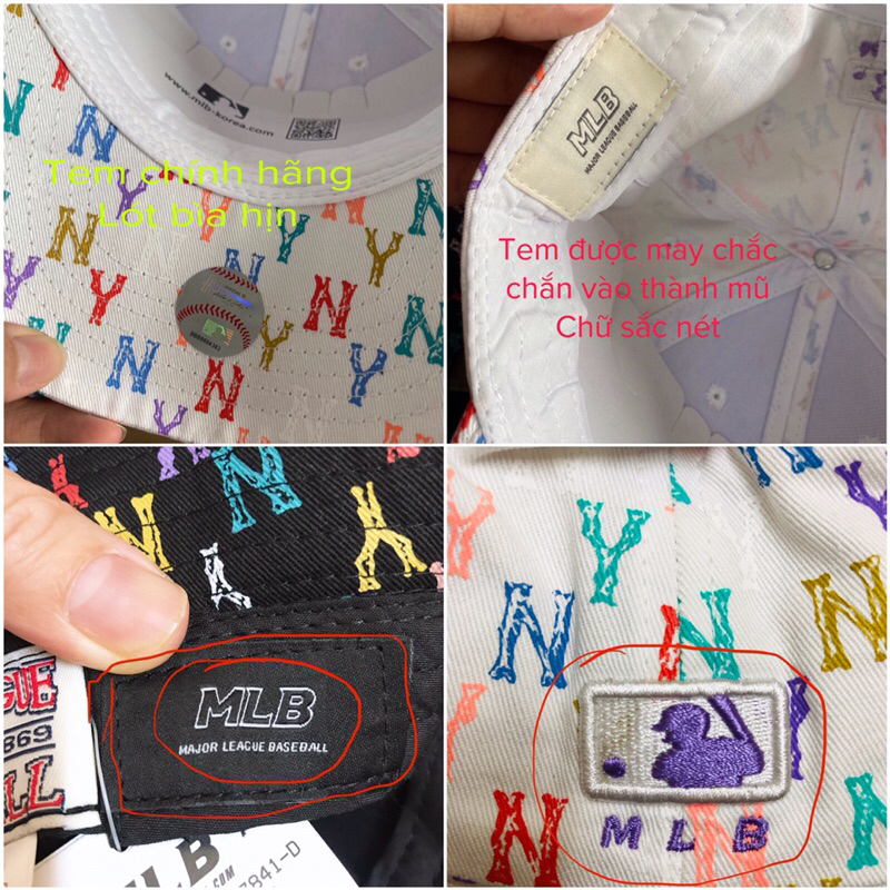 Nón mIb, mũ mIb chính hãng Xuất Hàn Xịn họa tiết siêu hot, logo thêu nổi, phong cách cực chảnh