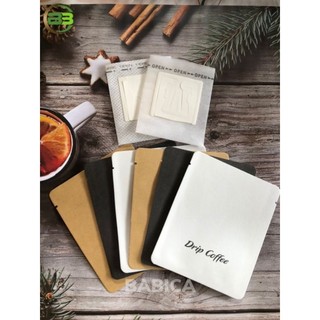 Combo 50 phin giấy cà phê và 50 túi đựng phin