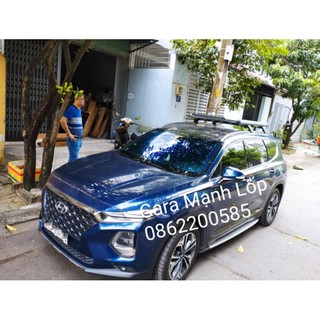 Giá nóc xe santafe ⚡ top bán chạy ⚡ baga mui xe hơi pajero sport, outlander,sorento, vinfast lux sa...