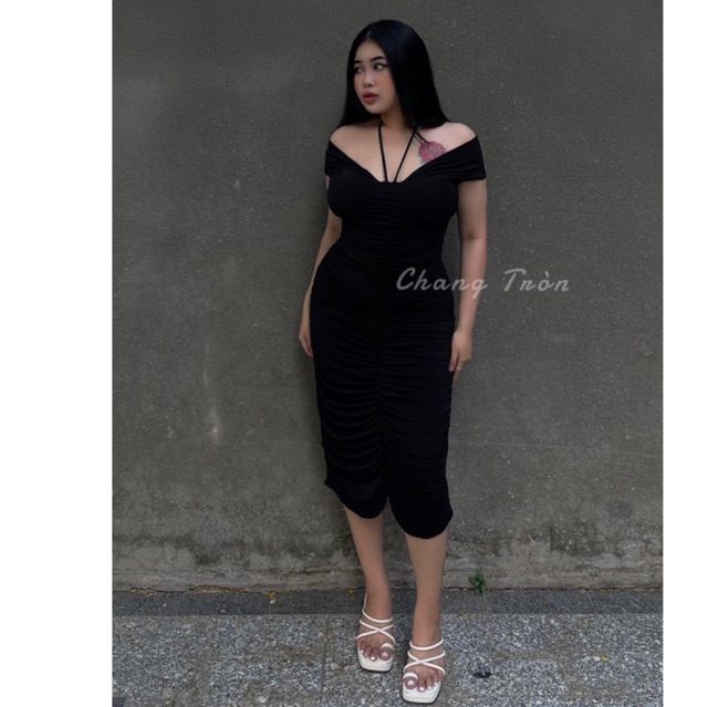 | Chang Tròn | Đầm Body Nhún Siêu Sang Chảnh Bigsize