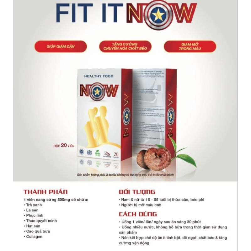 Viên uống Giảm cân Slim Now