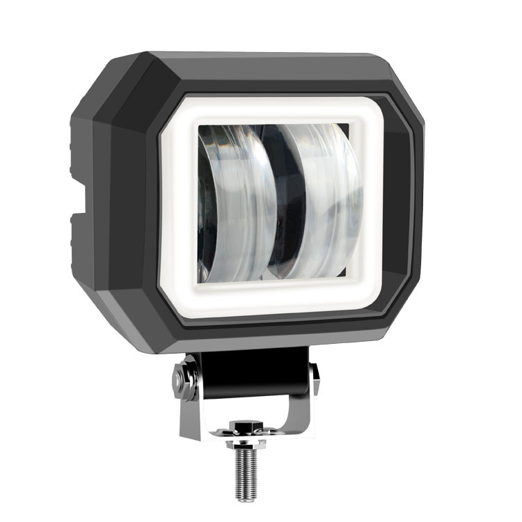 Đèn bi cầu trợ sáng ô tô xe máy FX01 - 25W cao câp có chế độ sáng demi lắp các loại xe