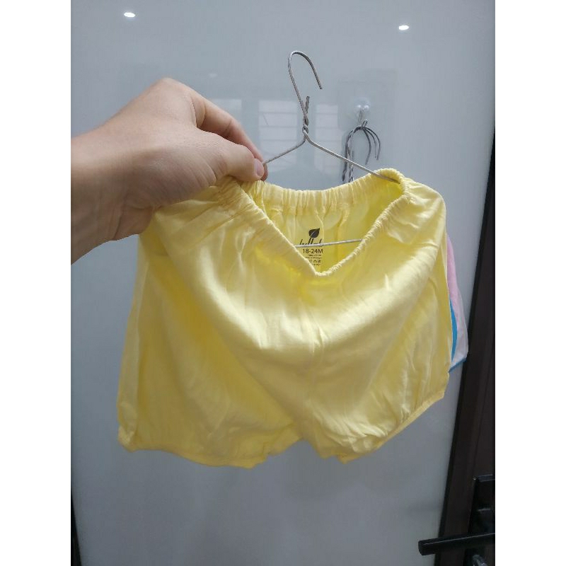 Quần đùi bo gấu bé trai/ bé gái chất cotton mềm