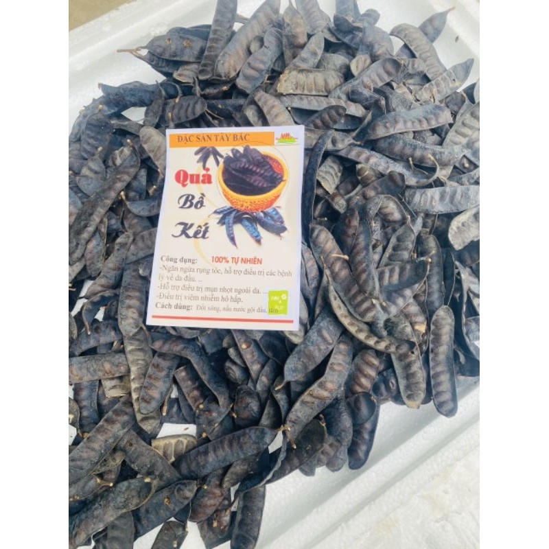 Trái Bồ kết khô 500g
