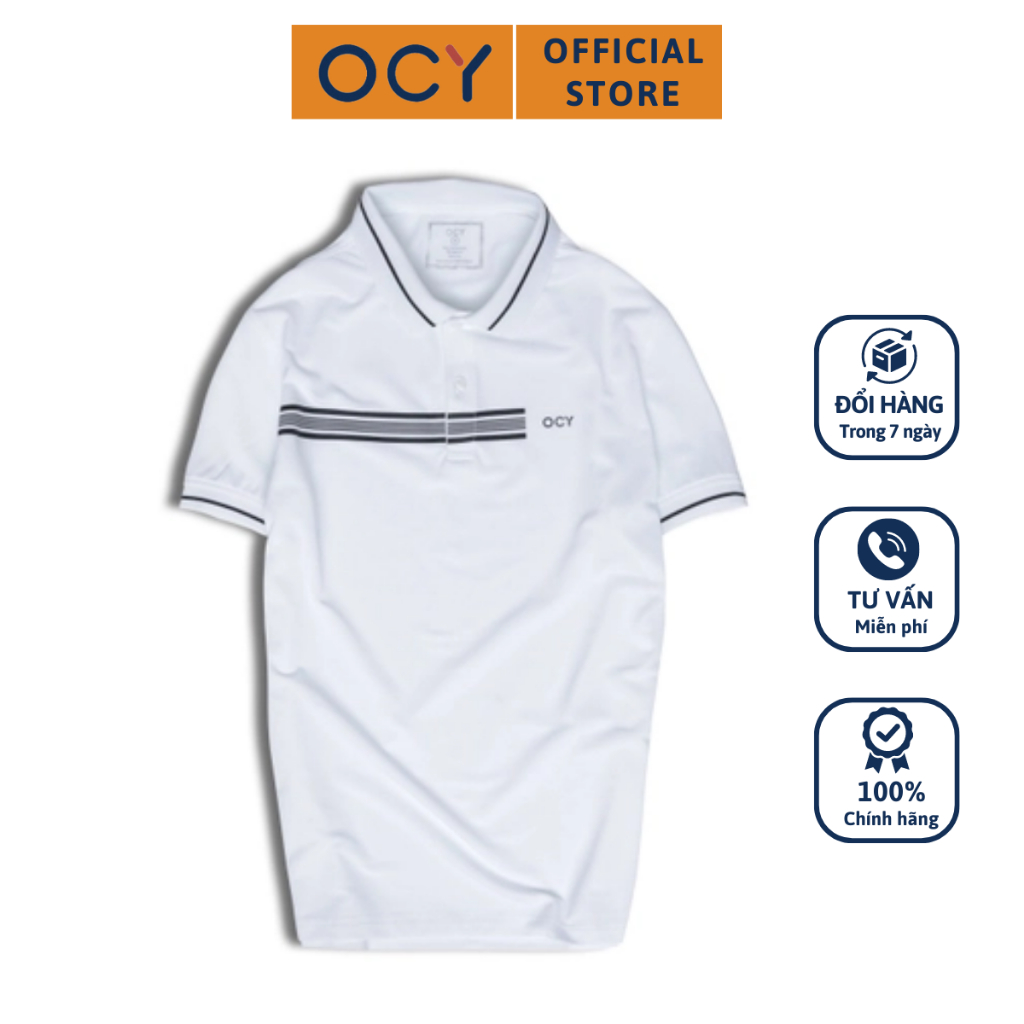 Áo Polo nam phối ngang (Polo 2104) áo thun polo nam hàng hiệu có cổ ngắn tay thấm hút mồ hôi tốt và óc độ bền cao