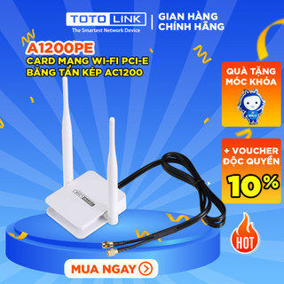 Card mạng Wi-Fi PCI-e băng tần kép-A1200PE-TOTOLINK