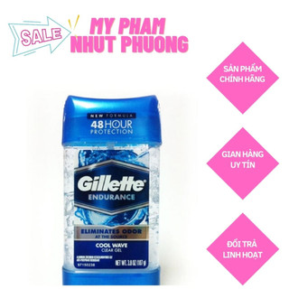 Lăn khử mùi gillette endurance cool wave dành cho nam